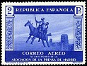 Spain 1936 Asociación Prensa 2 Ptas Azul Edifil 723